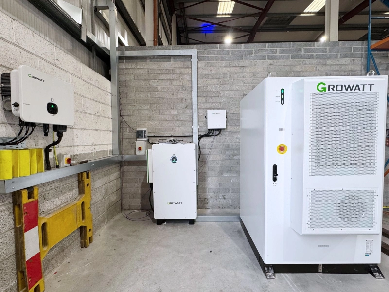 Growatt 100KW WIT-100k-HU Project show