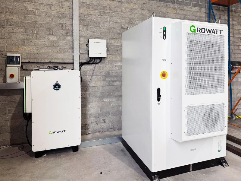Growatt 100KW WIT-100k-HU Project show