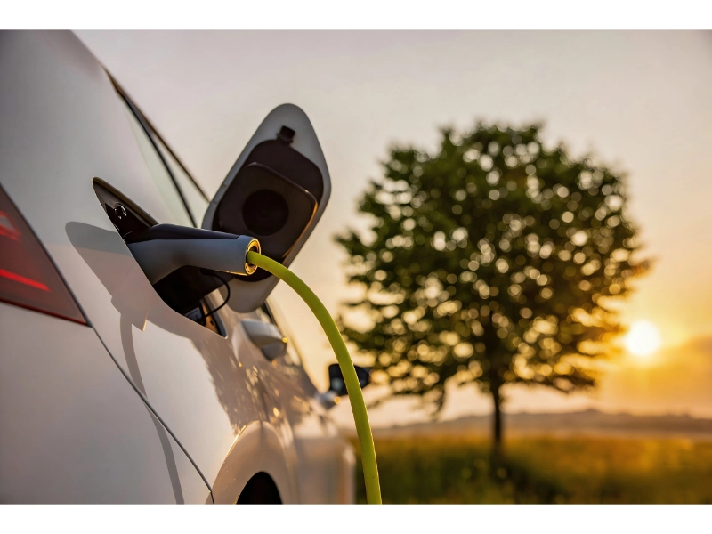 Lithium battery working for EV Charge