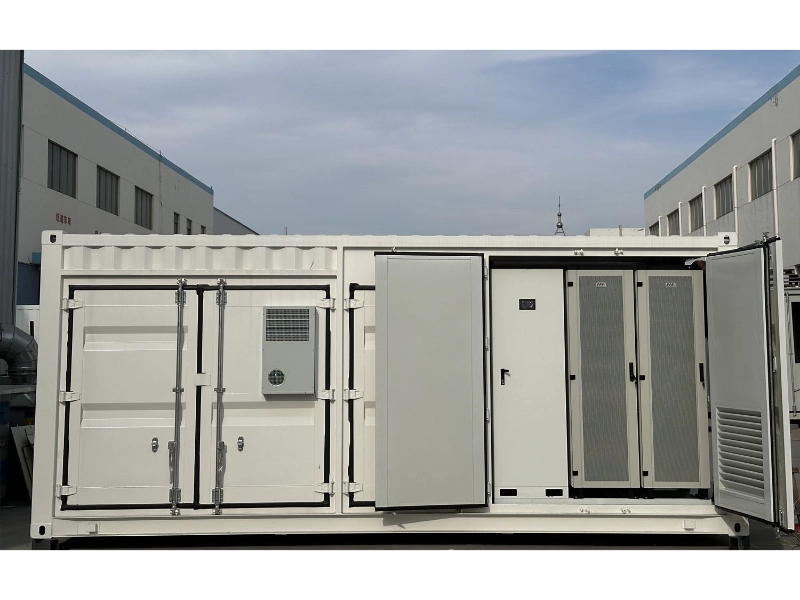 EnjoySolar 20ft Lithium Battery Container Show
