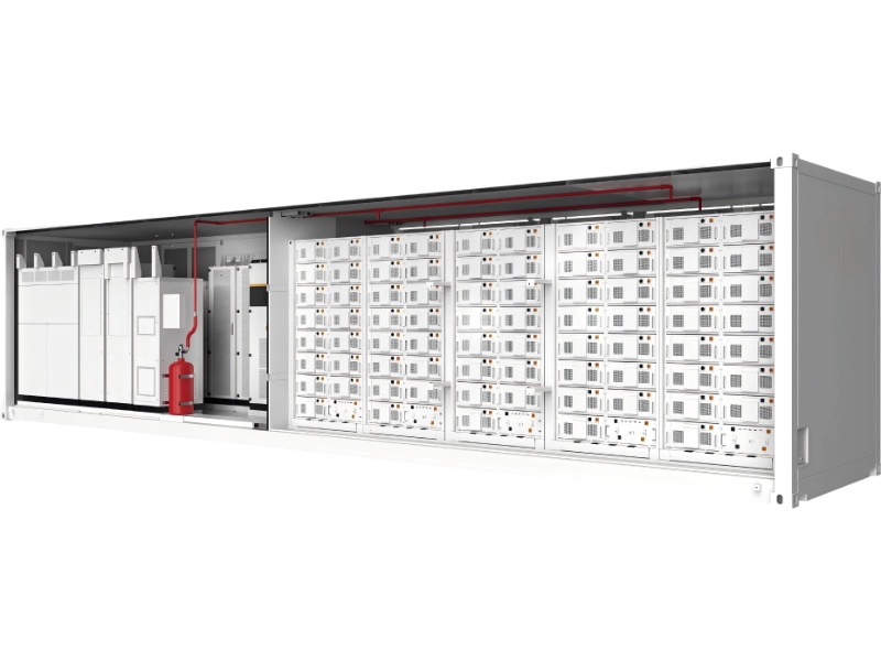 BESS Container Inside View